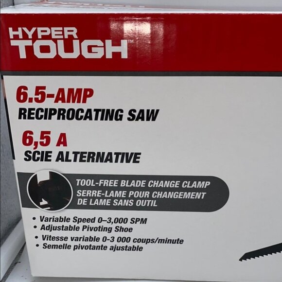 Hyper Tough 6.5 Amp Reciprocating Saw - Picture 2 of 8